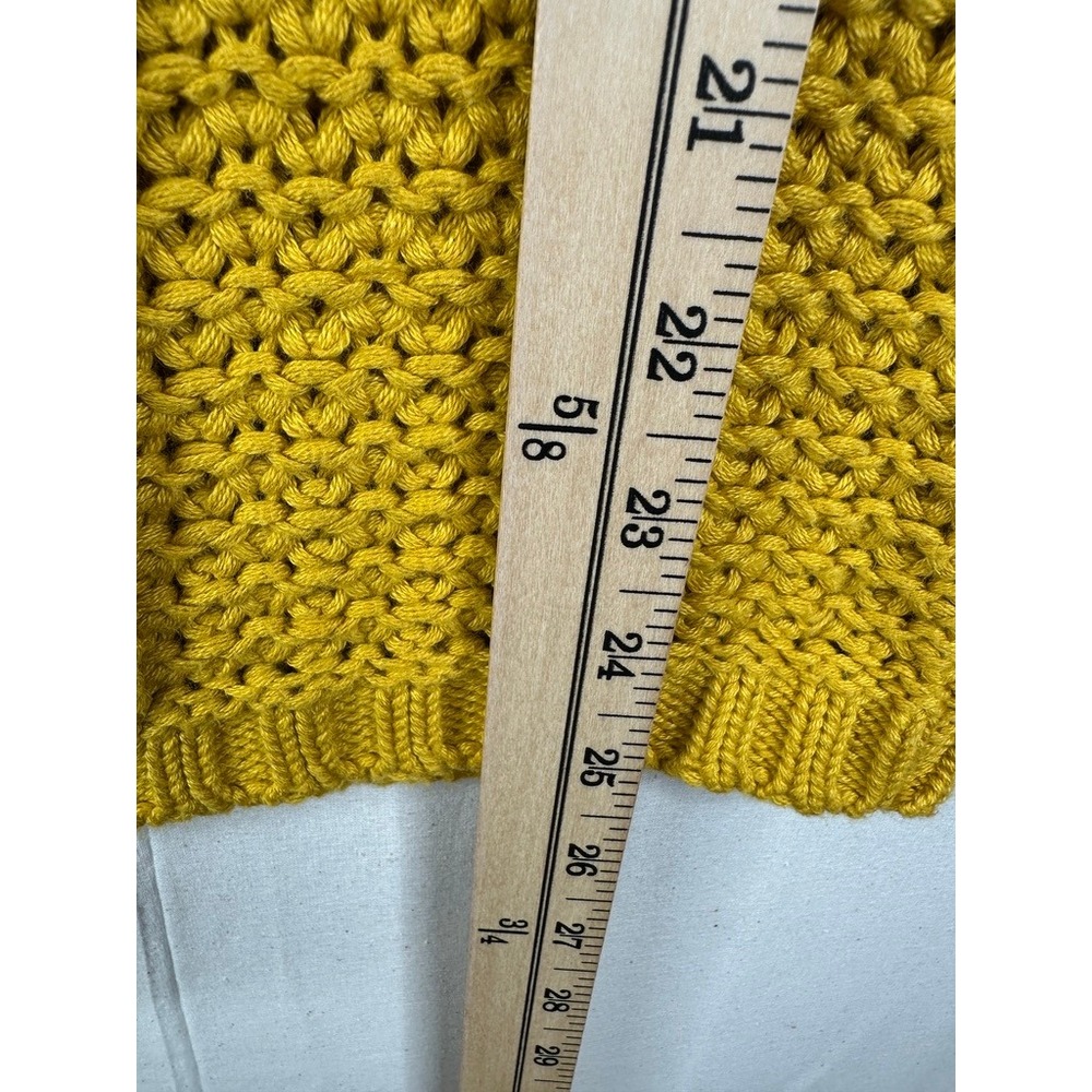 Cozy Yellow Knit Sweater - Picture 7 of 7